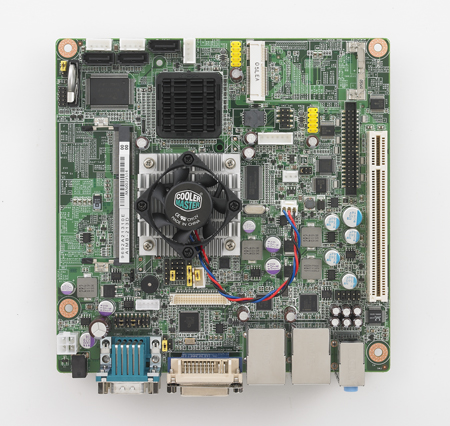 Intel<sup>&#174;</sup> Atom™ N455/D525 Mini-ITX with VGA/DVI/LVDS, 6 COM, and Dual LAN